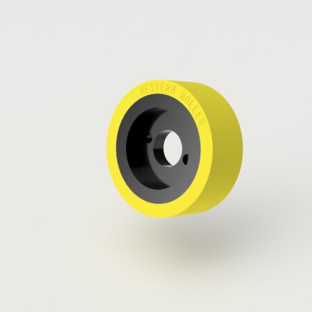 Super Feed Roller PSFH-7, 80mm OD, 30mm wide, 70 duro