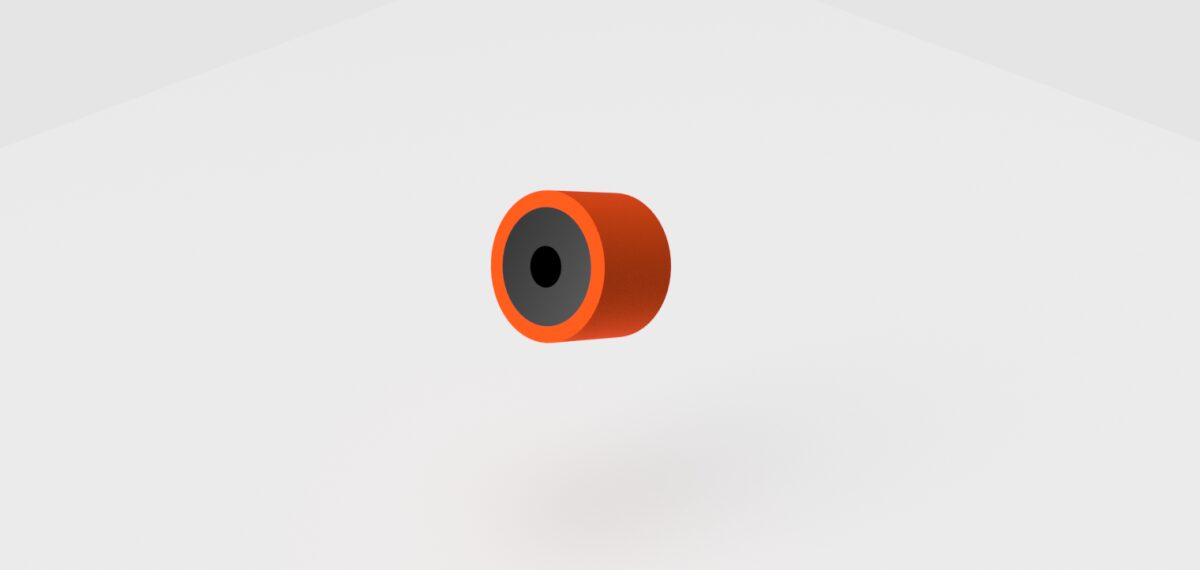 Composite 73mm OD Roller