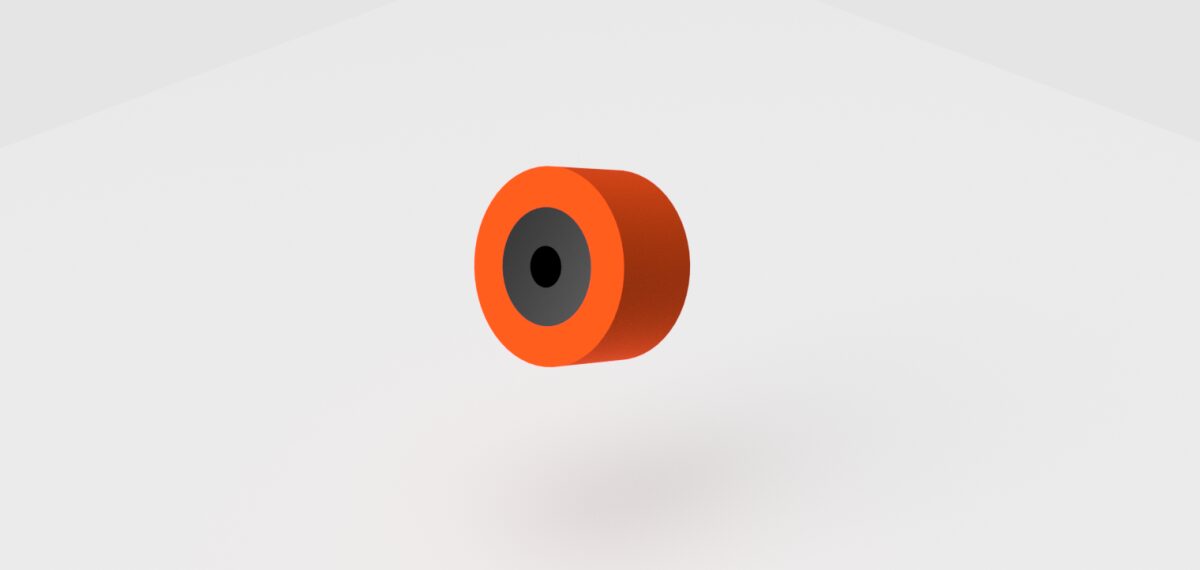 Composite 96mm OD Roller
