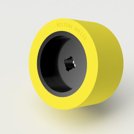 Super Feed Roller PSFH-2, 120mm OD, 60mm wide, 70 duro