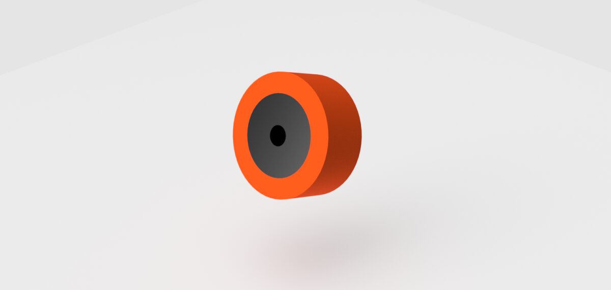 Composite 120mm OD Roller