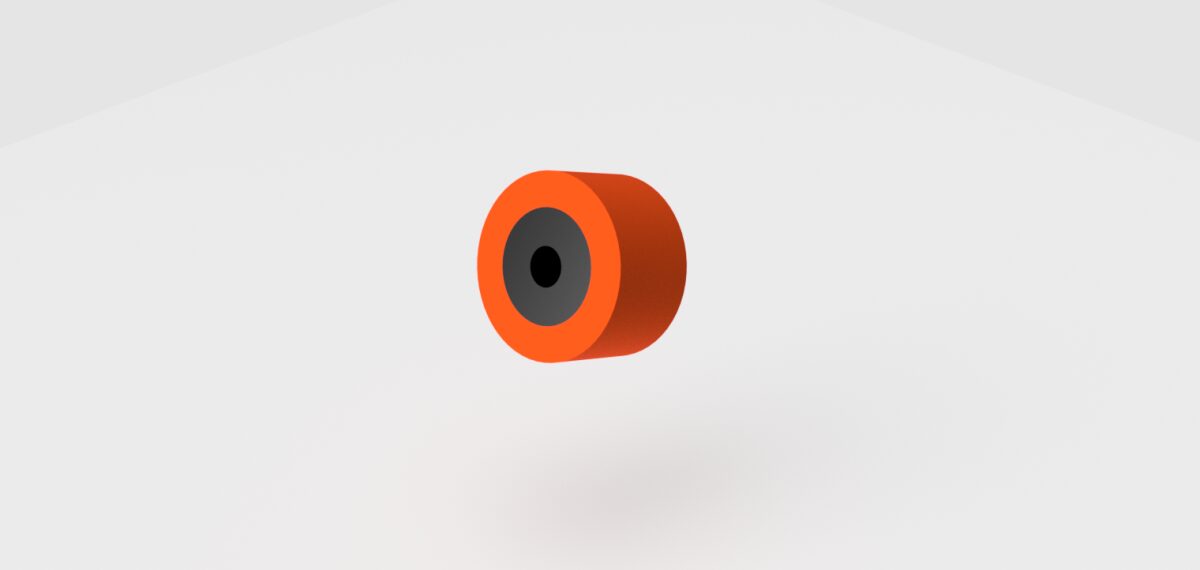 Composite 92mm OD Roller