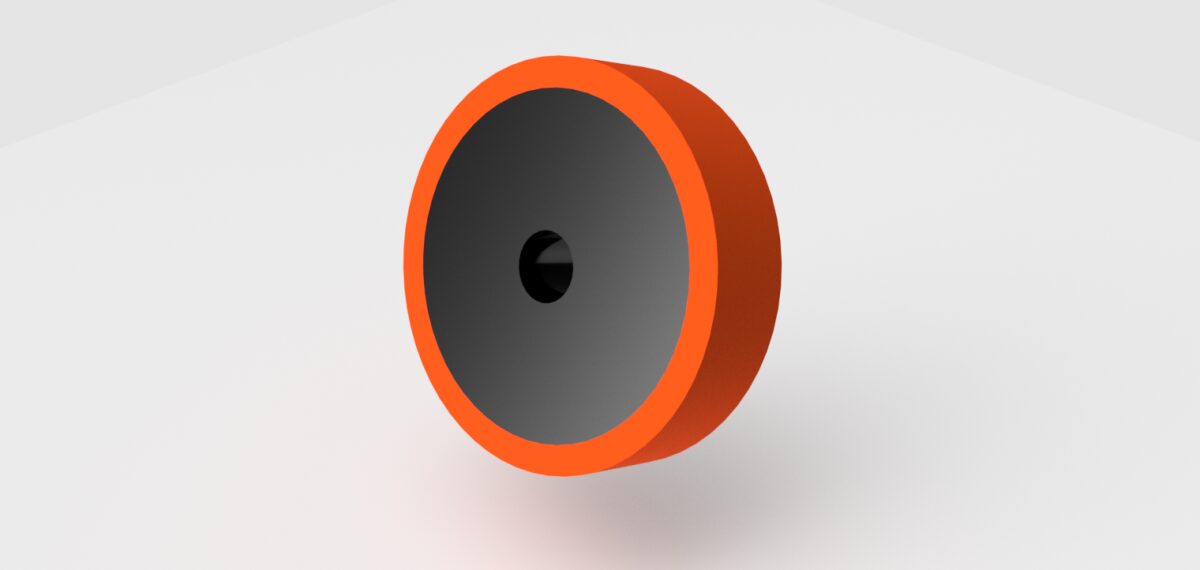 Composite 200mm OD Roller
