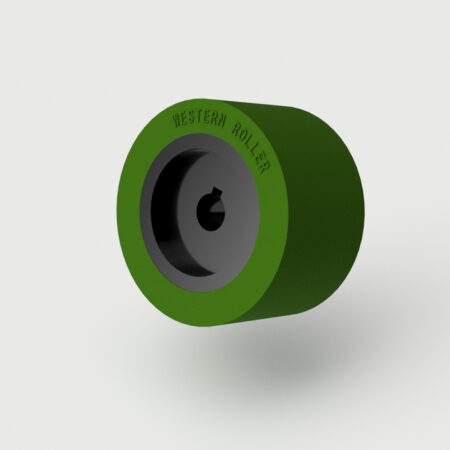 Super Feed Roller PSFH-4, 3-1/2" OD, 51mm wide, 60 duro