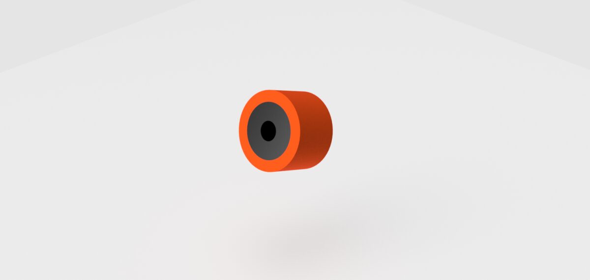 Composite 80mm OD Roller