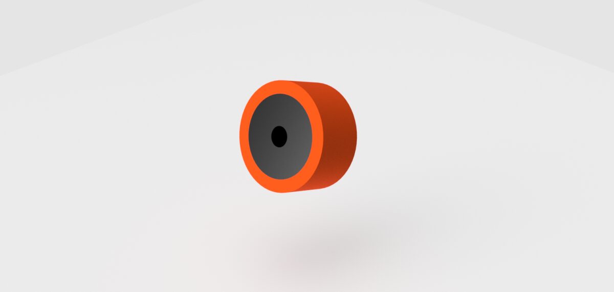Composite 105mm OD Roller