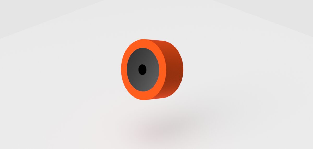 Composite 122mm OD Roller