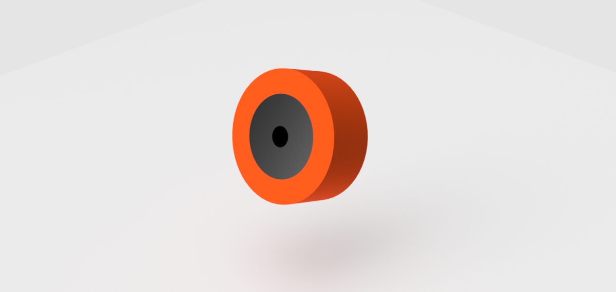Composite 127mm OD Roller