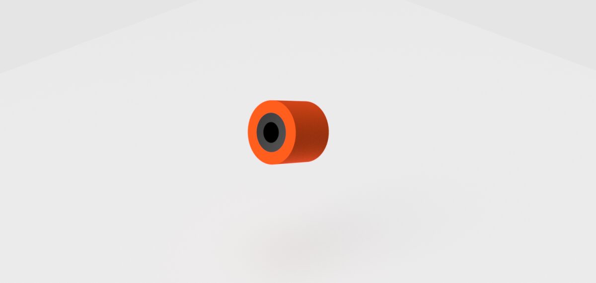 Composite 62mm OD Roller