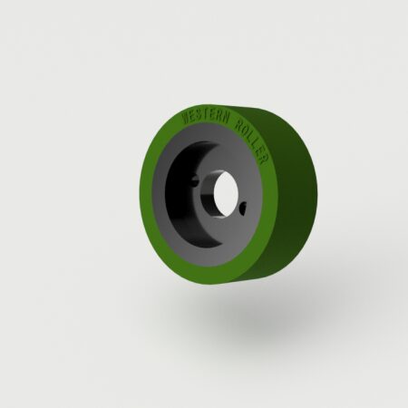 Super Feed Roller PSFH-7, 80mm OD, 30mm wide, 60 duro