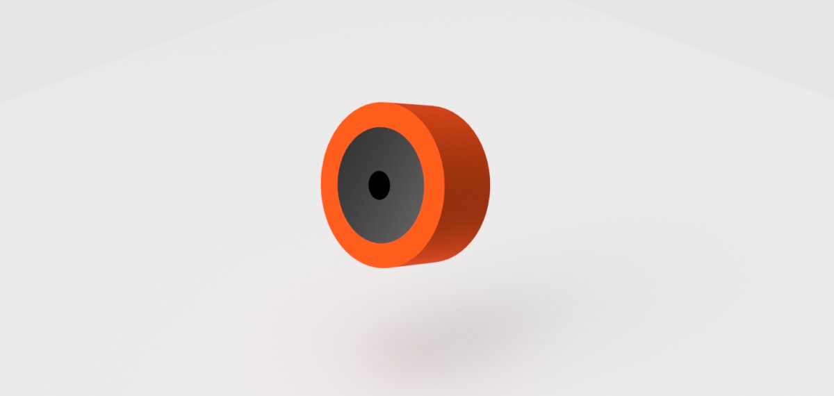 Composite 114mm OD Roller