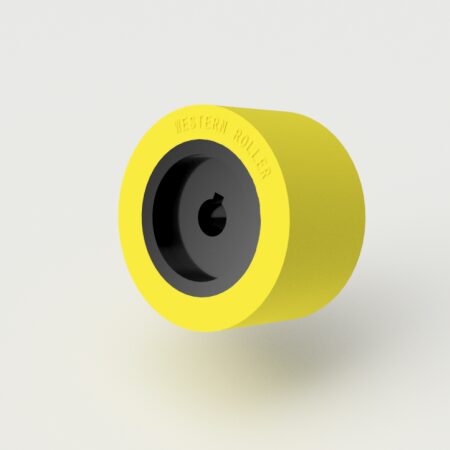 Super Feed Roller PSFH-4, 3-1/2" OD, 51mm wide, 70 duro