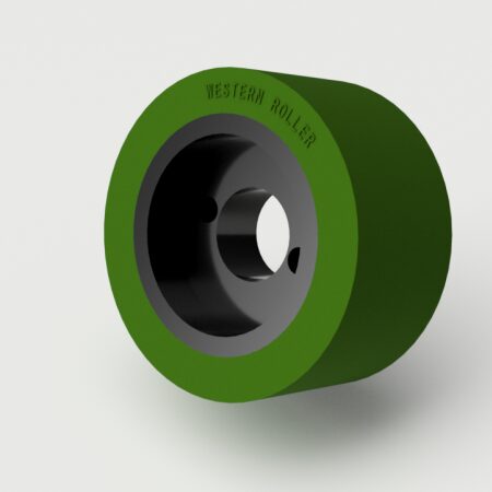 Super Feed Roller PSFH-1, 120mm OD, 60mm wide, 60 duro