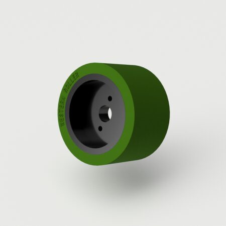 Super Feed Roller PSFH-4A, 3-1/2" OD, 51mm wide, 60 duro